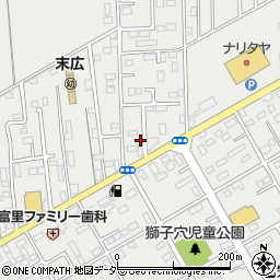 千葉県富里市七栄895-9周辺の地図