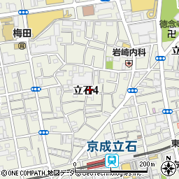 東田荘周辺の地図