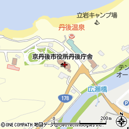 京丹後市社会福祉協議会　丹後支所周辺の地図