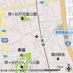 東京都福生市福生2315-6周辺の地図