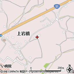 千葉県印旛郡酒々井町上岩橋980周辺の地図