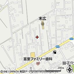 千葉県富里市七栄884-29周辺の地図