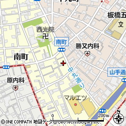 東京都板橋区南町29周辺の地図