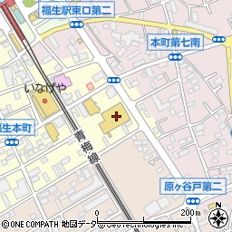 東京都福生市本町36-1周辺の地図