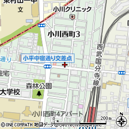 吉田健康館　小川店周辺の地図