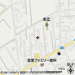 千葉県富里市七栄884-21周辺の地図