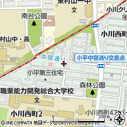 小川西町調剤薬局周辺の地図