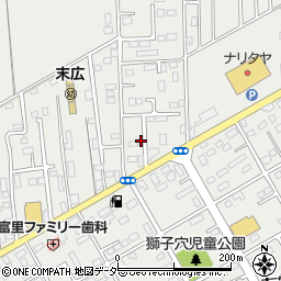千葉県富里市七栄895-10周辺の地図
