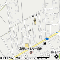千葉県富里市七栄884-28周辺の地図