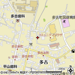 千葉県香取郡多古町多古2872周辺の地図