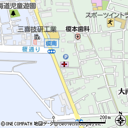 シダックス武蔵村山クラブ周辺の地図