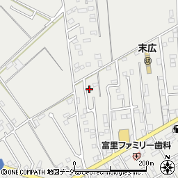 千葉県富里市七栄880-10周辺の地図