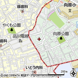 日本郵政宿舎２号棟周辺の地図