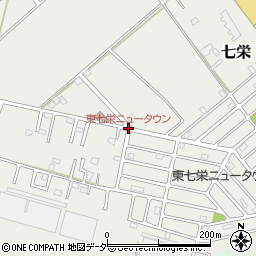 東七栄ニュータウン周辺の地図