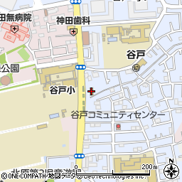 ファミリーマート西東京谷戸町店周辺の地図