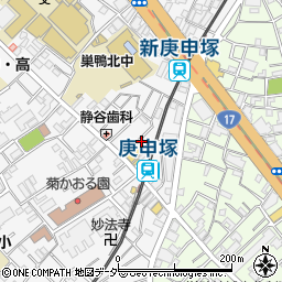 天理教分教会米都周辺の地図