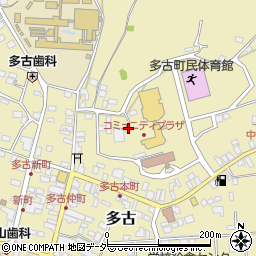 千葉県香取郡多古町多古2840周辺の地図