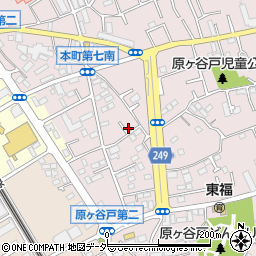 式田荘周辺の地図
