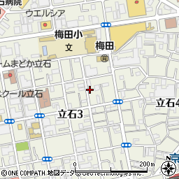 松井形紙店周辺の地図