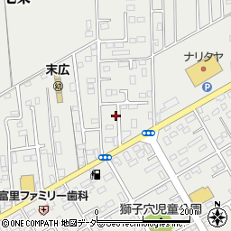 千葉県富里市七栄895-19周辺の地図