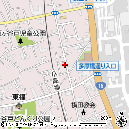 東京都福生市福生2307-6周辺の地図