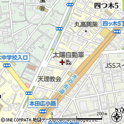 東京都葛飾区四つ木5丁目5周辺の地図