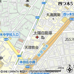 東京都葛飾区四つ木5丁目5-10周辺の地図