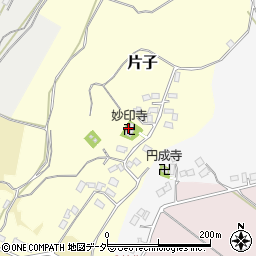 妙印寺周辺の地図