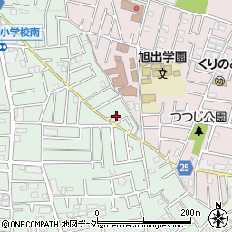 東京都練馬区南大泉1丁目33周辺の地図