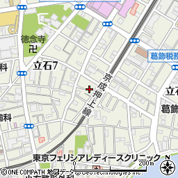 東京都葛飾区立石7丁目28周辺の地図