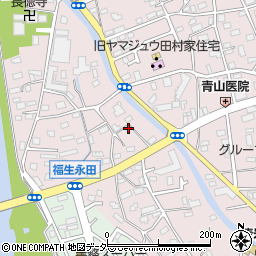 東京都福生市福生563周辺の地図