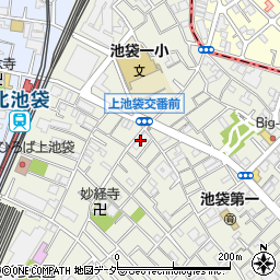 まいばすけっと北池袋駅東店周辺の地図