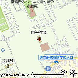 医療法人弘仁会 ロータス訪問看護ステーション周辺の地図