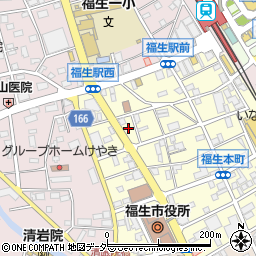 東京都福生市本町94-3周辺の地図