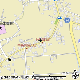 千葉県香取郡多古町多古2788-1周辺の地図