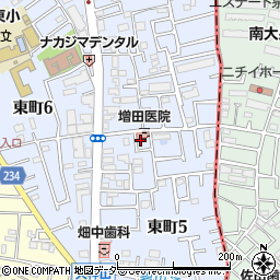 増田鍼療所周辺の地図