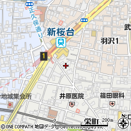 東京都練馬区栄町46周辺の地図