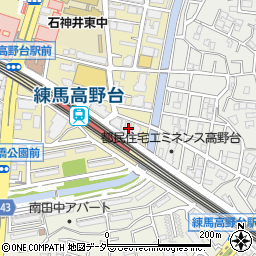 東京たかはしクリニック　練馬院周辺の地図