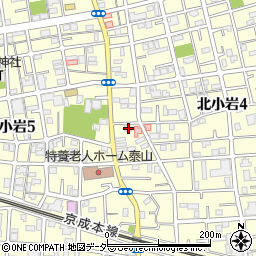 目々澤醫院周辺の地図