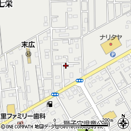 千葉県富里市七栄895-18周辺の地図