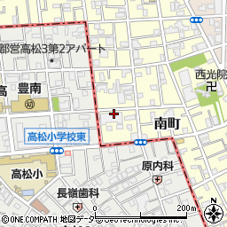 毎日新聞社宅周辺の地図