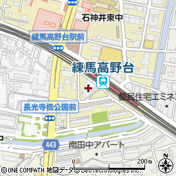 バーミヤン 練馬高野台駅前店周辺の地図