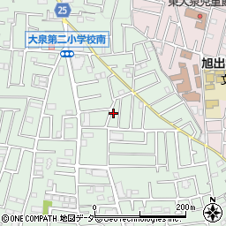 東京都練馬区南大泉1丁目28周辺の地図
