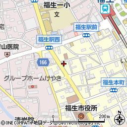 東京都福生市本町94-9周辺の地図