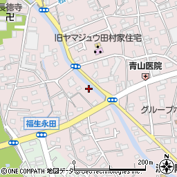 東京都福生市福生561周辺の地図