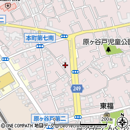 東京都福生市福生860周辺の地図