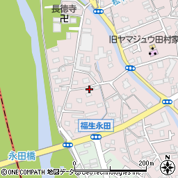 東京都福生市福生598周辺の地図