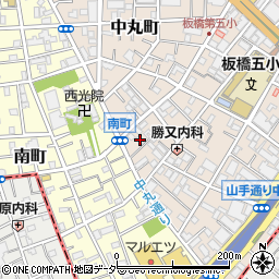 飯田印刷所周辺の地図
