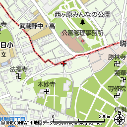 株式会社日本図書センター　流通倉庫周辺の地図