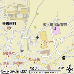 千葉県香取郡多古町多古2884周辺の地図